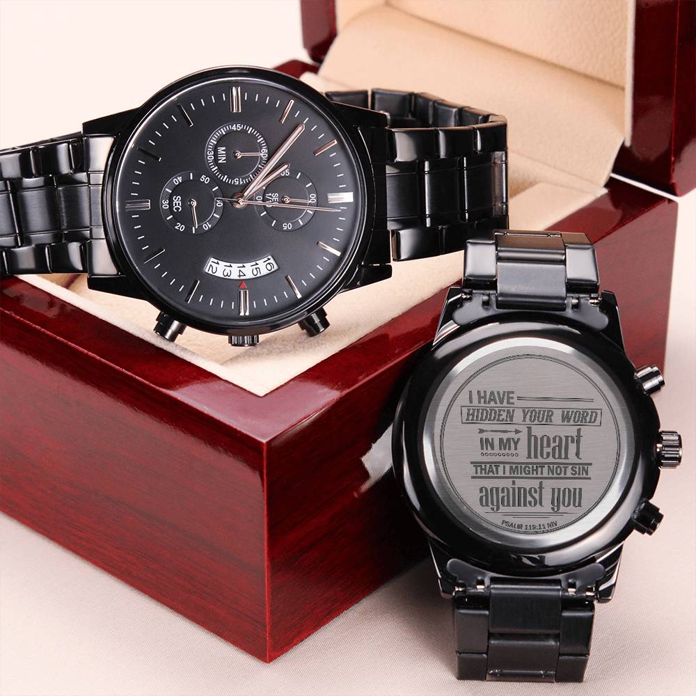 Men's Watch, I Have Hidden Your Word, Psalm 119:11
