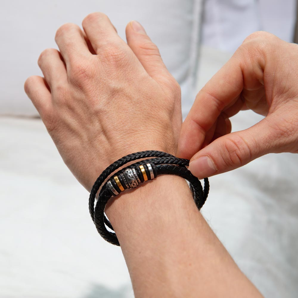 TO MY STEP DAD GIFT OF LIFE BRACELET